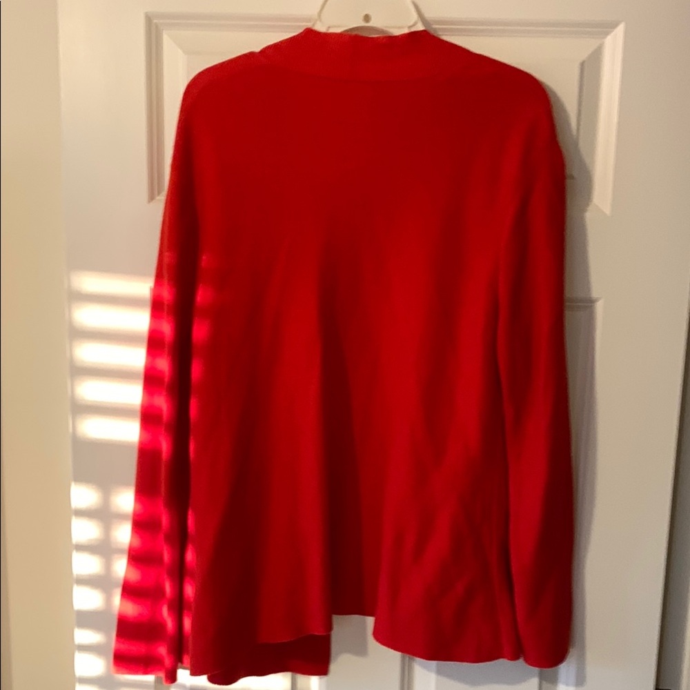 Red Women's Sweater - Picture 3 of 5